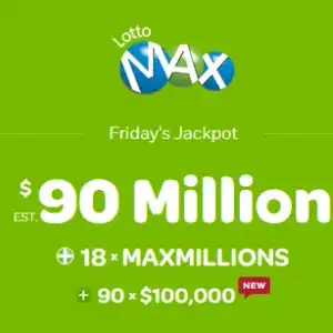 $9000万！加拿大Lotto Max头奖创历史最高纪录，周五开奖